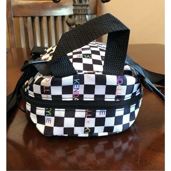 🎉HP🎉 KENDALL + KYLIE - NWOT - Mini Backpack in Black & WHITE Logo Check. - Picture 9 of 14